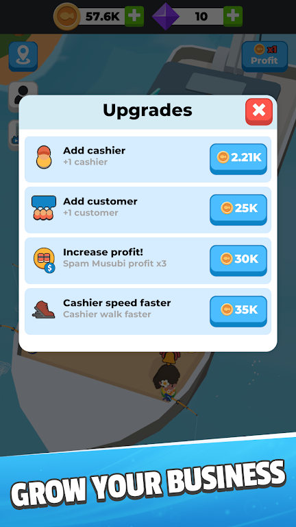 ��Ͼ����������Ϸ(Idle Fishing Charter)v1.2.0 ��׿��