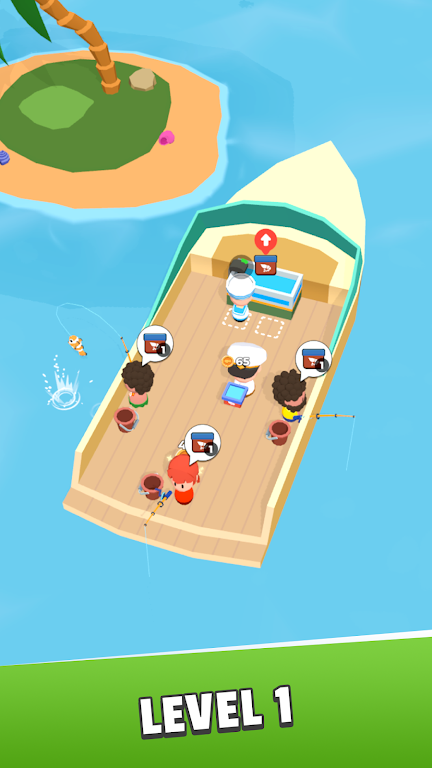 ��Ͼ����������Ϸ(Idle Fishing Charter)v1.2.0 ��׿��