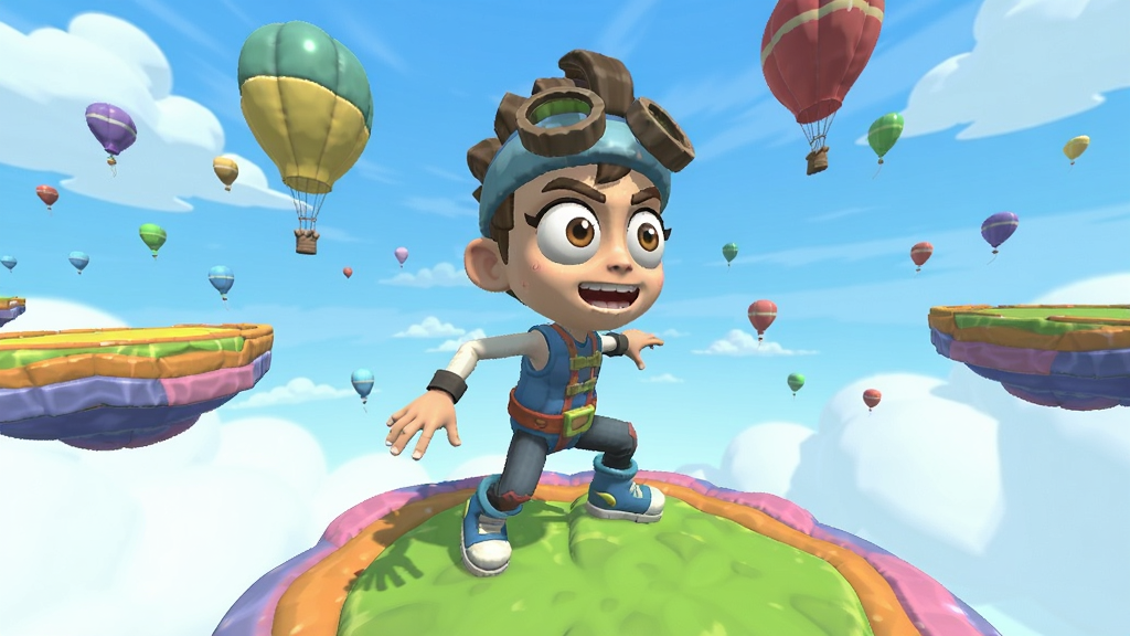 Joy Climb��Ϸ��ɫ��ɫ�ʰ�쵵Ŀ���ƽ̨��������������Ʈ����������ƶ䣬��ͨ�������ɫ��