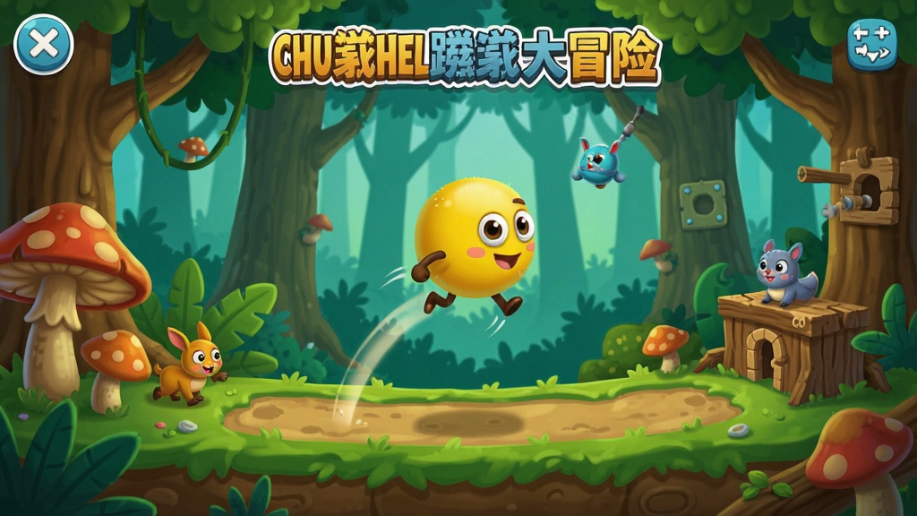 CHUCHEL�ı����ð����Ϸ���������ǻ�ɫС����ɭ������Ծ����