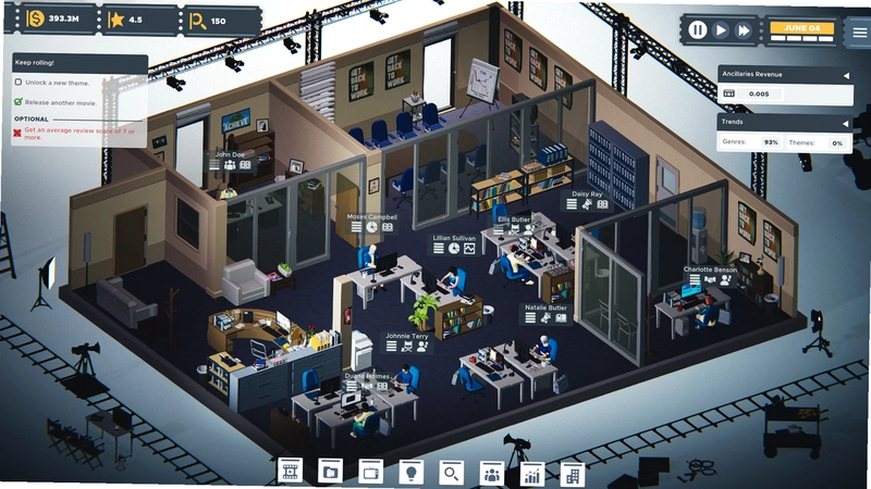 ��Ӱ��� Movie Studio Tycoonv1.0.0 �����ƽ��