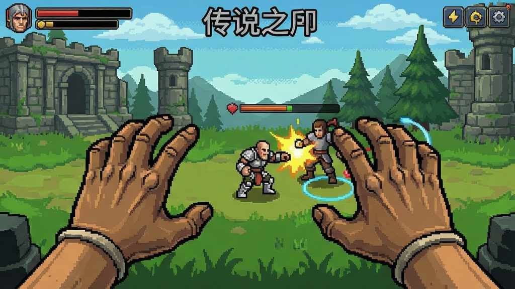 传说之手游戏战斗场景展示