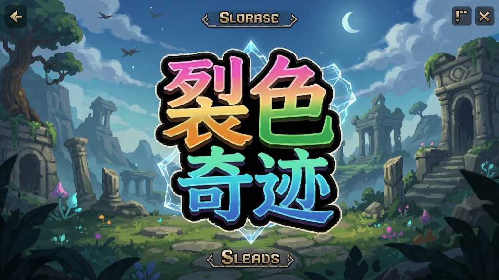 裂色的奇迹游戏主界面截图