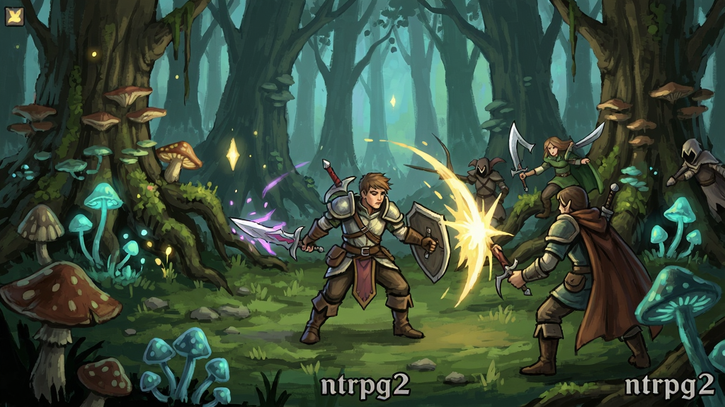 ntrpg2��Ϸ��ɫ�ڻ���ɭ����ս���ĳ���