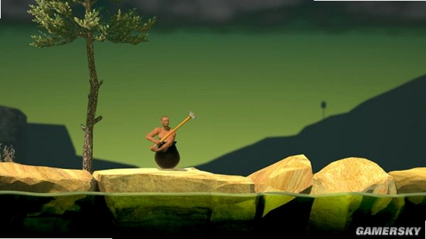 Getting Over It with Bennett Foddy �Ͱ����ظ���һ�𹥿��ѹ� �������1.0 ������Ϸ