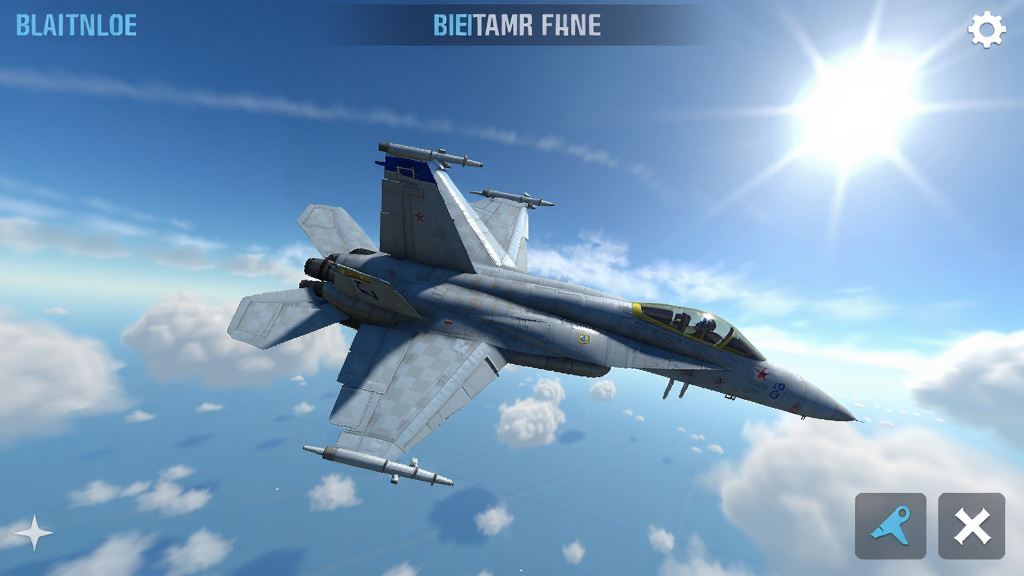 ����ʹ�ؼ����ж�ģ����Ϸ��ͼ��һ��F/A-18ս�����������з������������Ʋ������