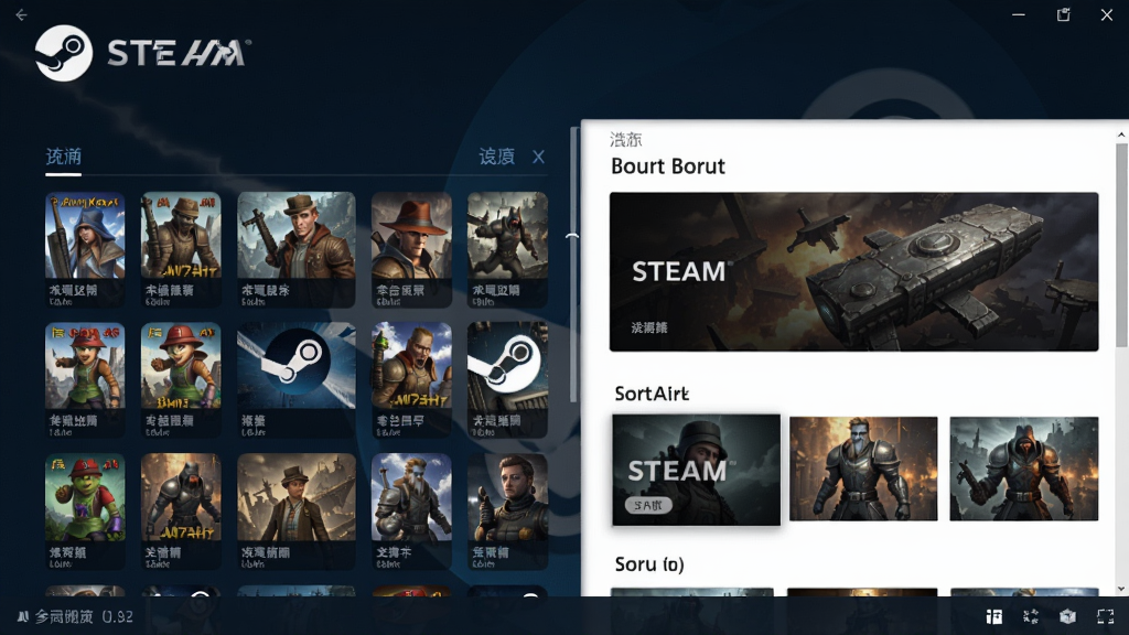 Steam���İ�����ͼ��չʾ��Ϸ����̵�ҳ��