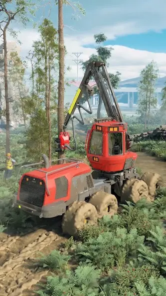 伐木工司机游戏手机版(Lumberjack Driver)v0.08 安卓版