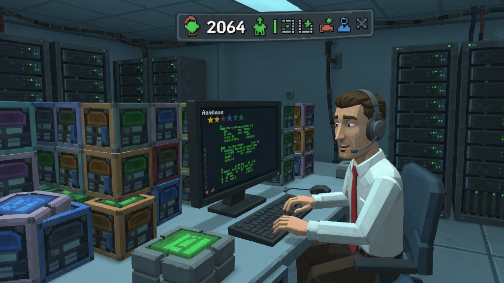 2064存储大战游戏场景,管理员面对大量数据块需要整理