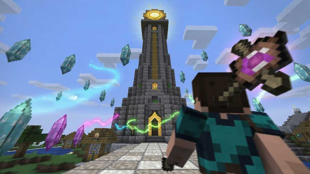 һ�������Minecraftħ����ҫ���ϰ���������ֳַ���վ����ҫ֮��ǰ����Χ��ħ����Ӱ��Ư����ˮ���������������ɫ��