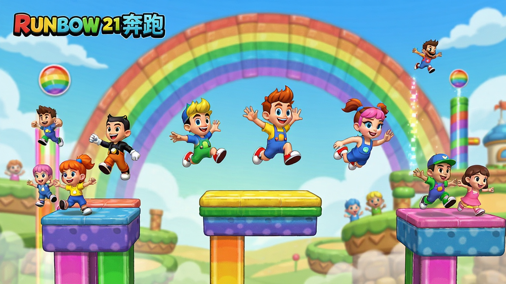 Runbow�ʺ籼����Ϸ������ɫ���ͷ׵�ƽ̨��Ծ�������ɫͬʱ��Ծ�Ļ��ֻ���