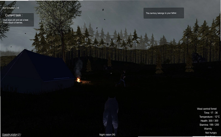 Wolf Simulator 化身为狼v1.0 中文破解版
