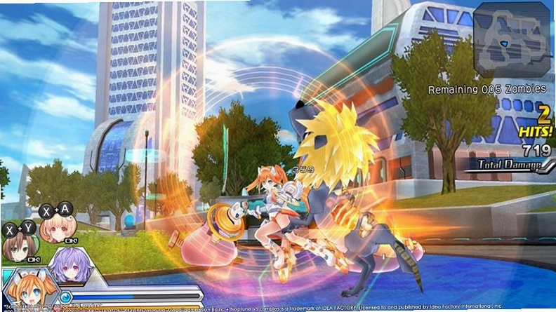 激次元组合:布兰海王星VS僵尸军团 Hyperdimension Neptunia: Blau vs Zombie Armyv1.0 破解版