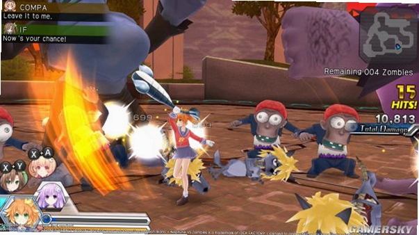 激次元组合:布兰海王星VS僵尸军团 Hyperdimension Neptunia: Blau vs Zombie Armyv1.0 破解版