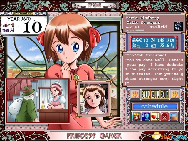 美少女梦工厂2重制版 Princess Maker 2 Refine1.0 中文硬盘版