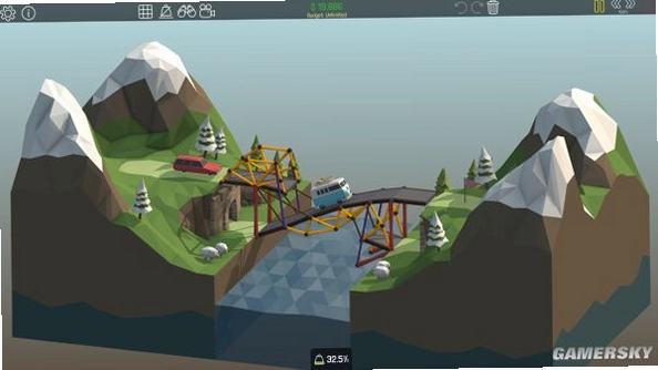 Poly Bridge 桥梁建造师v0.77b-p3 中文版