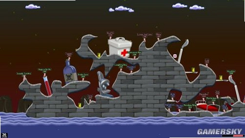 ��ս��棺�����ɶ����ư� Worms: World Party Remastered1.0 ���İ�