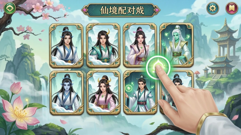 �ɾ������Ϸ���棬���µ�������񣬿�Ƭͼ��������������ڵ�����