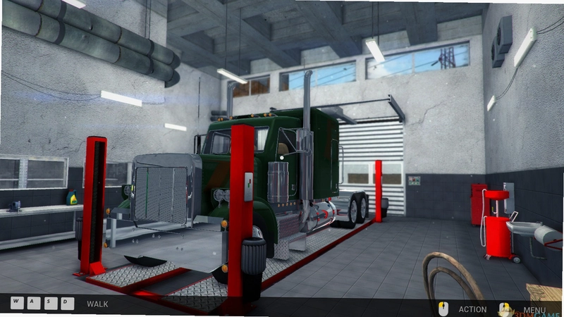 ����������ģ�� Truck Mechanic Simulator1.0 ���İ�