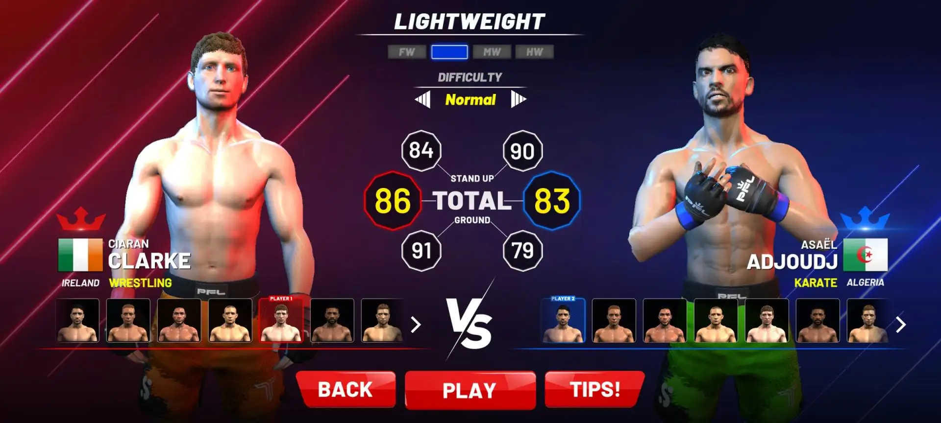 MMA格斗冲突PFL手机版v0.4.0 安卓版