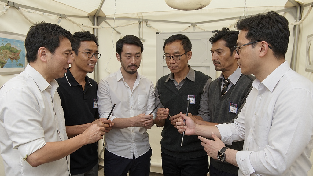 洛克菲勒黑金游戏中多人对战场景，多个玩家的石油工厂密集分布，充满竞争氛围