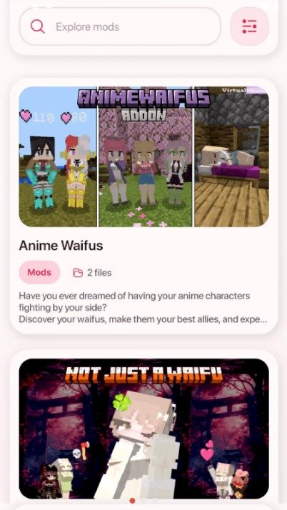 �ҵ�����PE��ɰ�Ů��ģ������(Cute Girls Mod for Minecraft)v1.3 ��׿��
