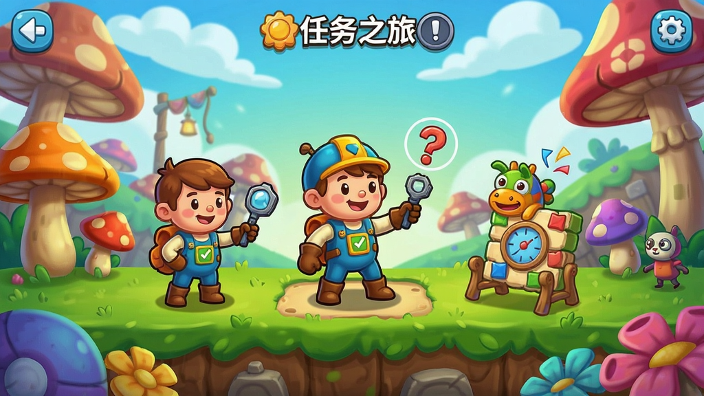 ����֮����Ϸ���棬��ͨ����С��ɫ����ʰ�쵵ĳ��������Ȥζ����