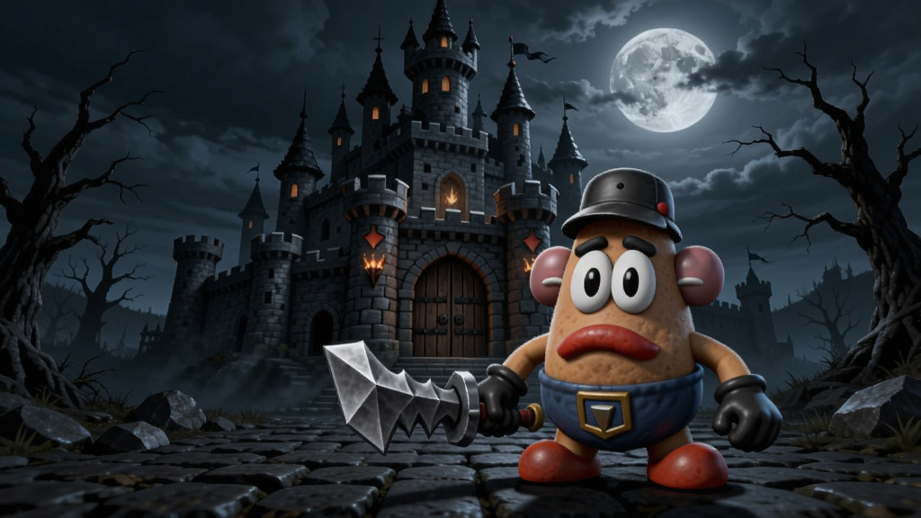 ���������ڶ�ħ����Ϸ����������վ�ڳǱ���ǰ���ֳ���������������ɭ�ĳǱ����¹�