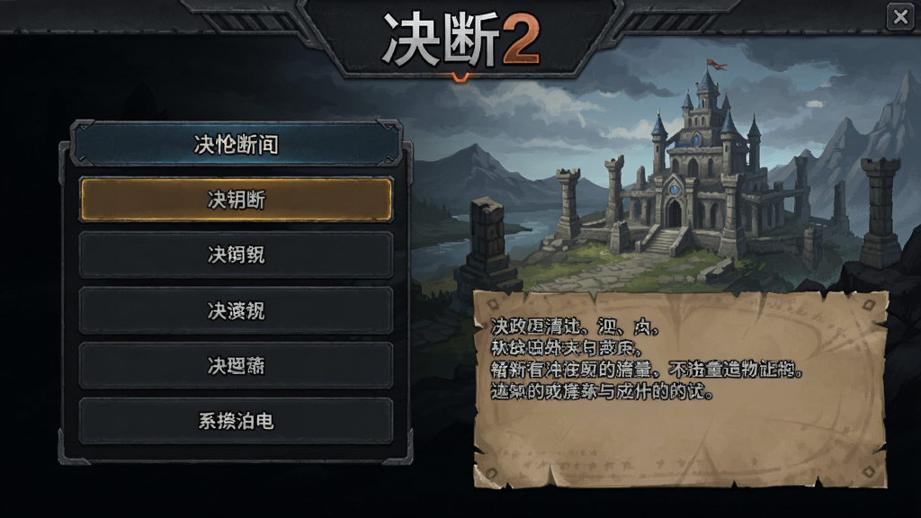 ����2��Ϸ�����棬��ʾ����ѡ��;��鱳��