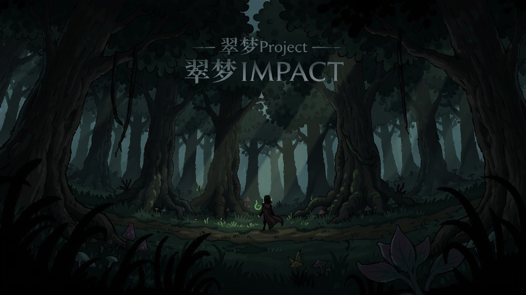 ����ProjectIMPACT��Ϸ�еİ�Ӱɭ��ȫ��ͼ����ľ������գ����ߴӷ�϶������