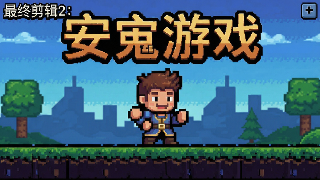 最终剪辑2:安可游戏主界面像素风格截图