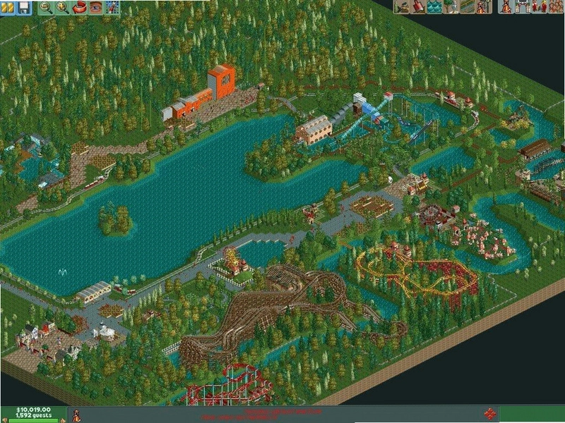 ��ɽ�����2������� RollerCoaster Tycoon 2: Wacky Worlds1.0 ����������