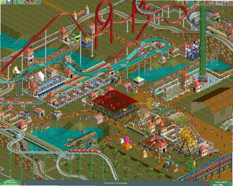 ��ɽ�����2������� RollerCoaster Tycoon 2: Wacky Worlds1.0 ����������