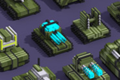 ����̹��Voxel Tanks1.0 ��ɫ��