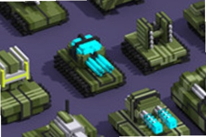 ����̹��Voxel Tanks1.0 ��ɫ��