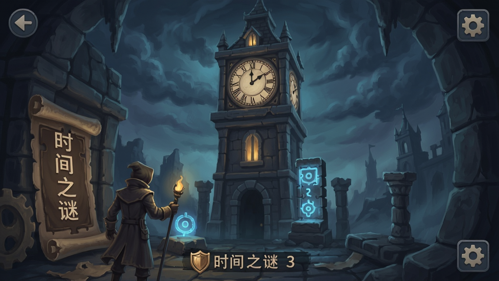 时间之谜3 最终密码 游戏场景 神秘时钟塔 解谜元素