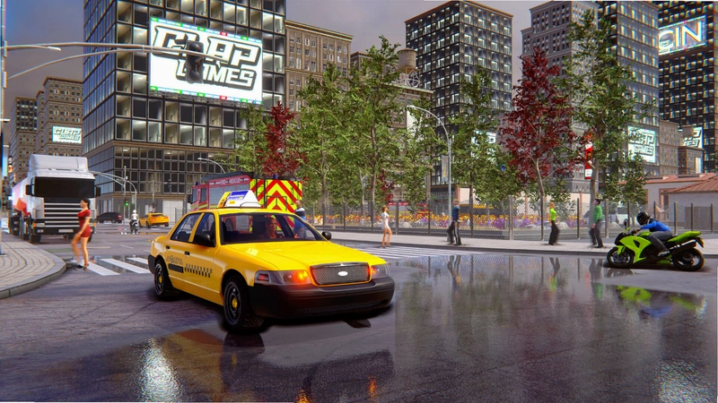ŦԼ���г��⳵ģ�� NYC Taxi Simulator1.5.0 ģ���ʻ��Ϸ