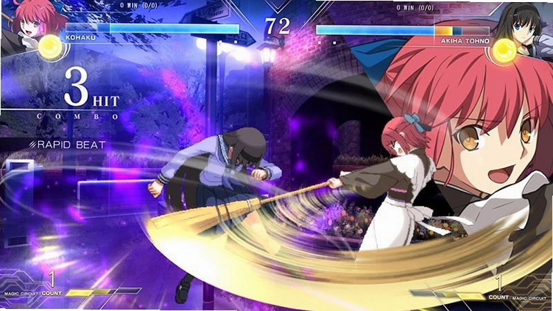 月姬格斗 Melty Bloodv1.0 格斗游戏