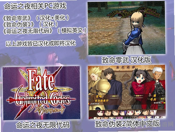 Fate 3D������Ϸ��ͬ��3D�涯��������Ϸ��1.0 ������