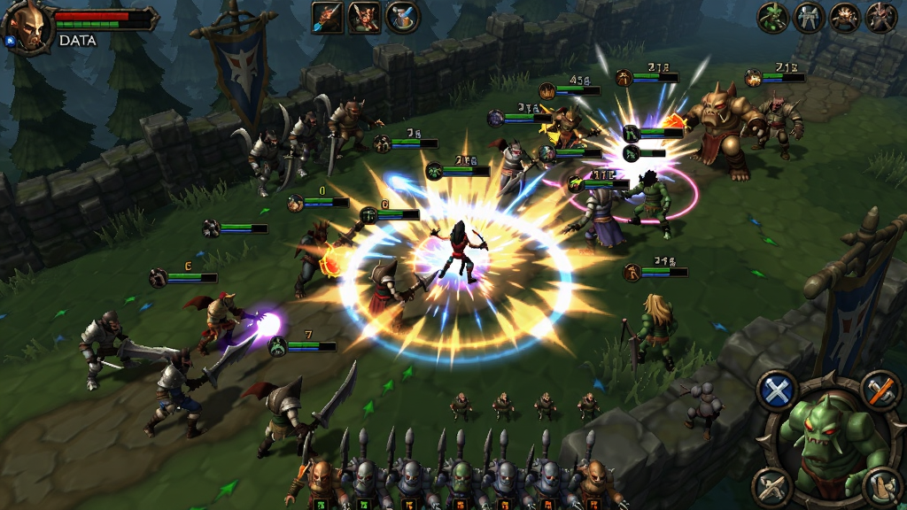 ���Dota��Ϸ�е�Ӣ����ս���������Ƿż��ܱ�����Ч����Dota����UI��С����