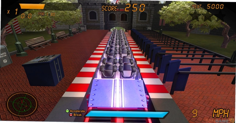 狂暴过山车1.0 免费版