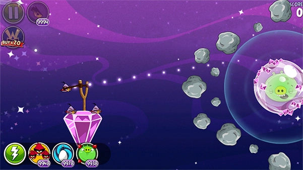 愤怒的小鸟太空版 Angry Birds Spacev1.2.0 经典游戏下载