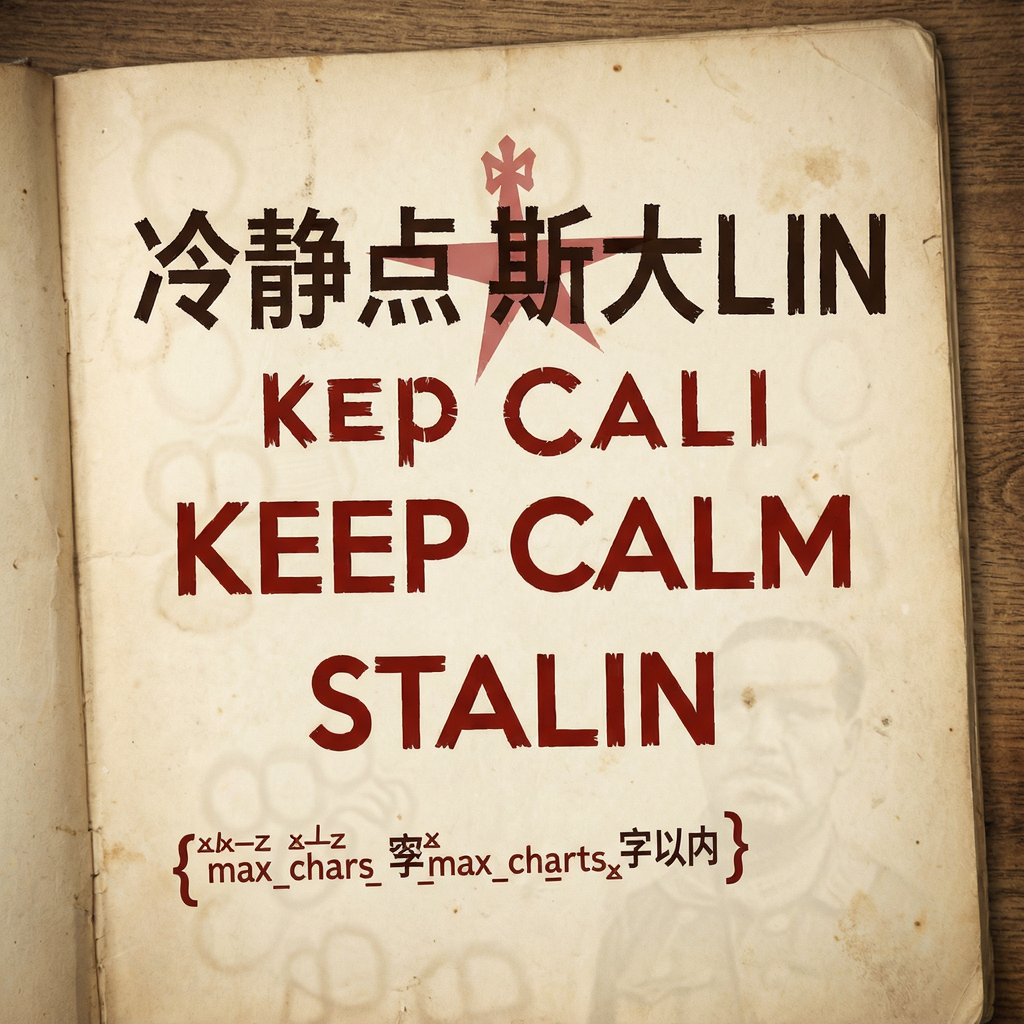 �侲��˹���� Keep Calm  Stalin1.02
