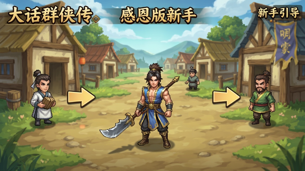 ��Ⱥ�����ж��������������棬��ɫվ�����ִ����룬��Χ��NPC����ʾ��ͷ