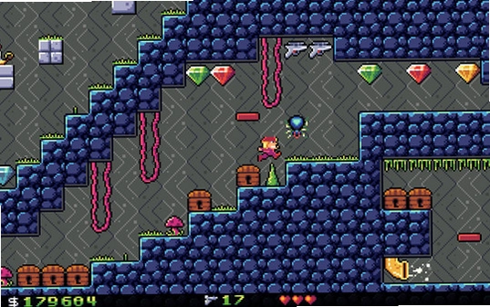 Crystal Cave ˮ�����߻ƽ����ɫ��