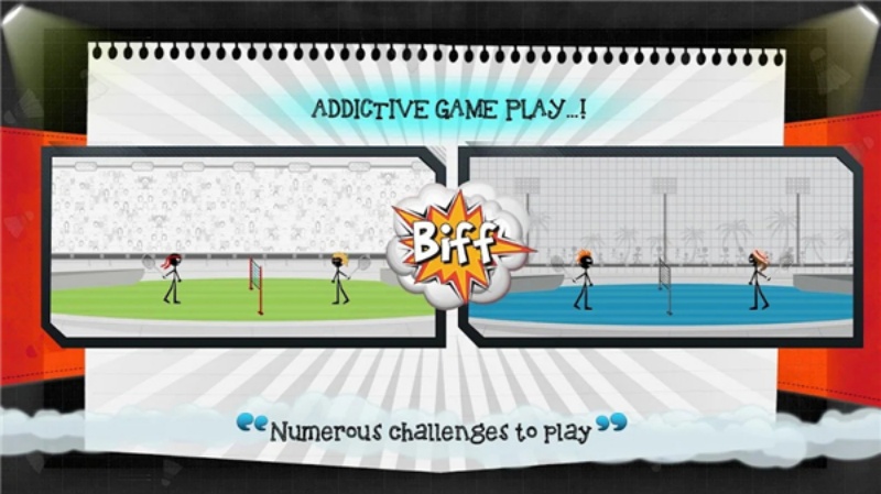 Stickman Badminton火柴人打羽毛球2手机版v1.0.8 安卓版