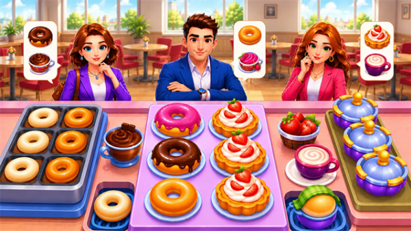 �ҵĿ��ȵ���Ϸ(My Cafe Shop Cooking Game��װ��)v4.6.0 ��׿��
