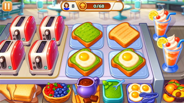 �ҵĿ��ȵ���Ϸ(My Cafe Shop Cooking Game��װ��)v4.6.0 ��׿��