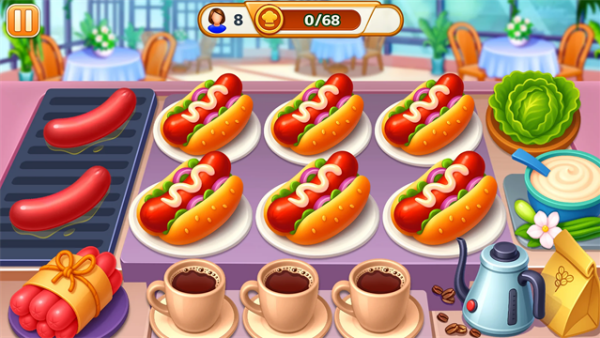 �ҵĿ��ȵ���Ϸ(My Cafe Shop Cooking Game��װ��)v4.6.0 ��׿��