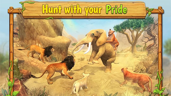 ʨ�Ӽ���ģ�������°�(Lion Family Sim Online)v1.8 ��׿��